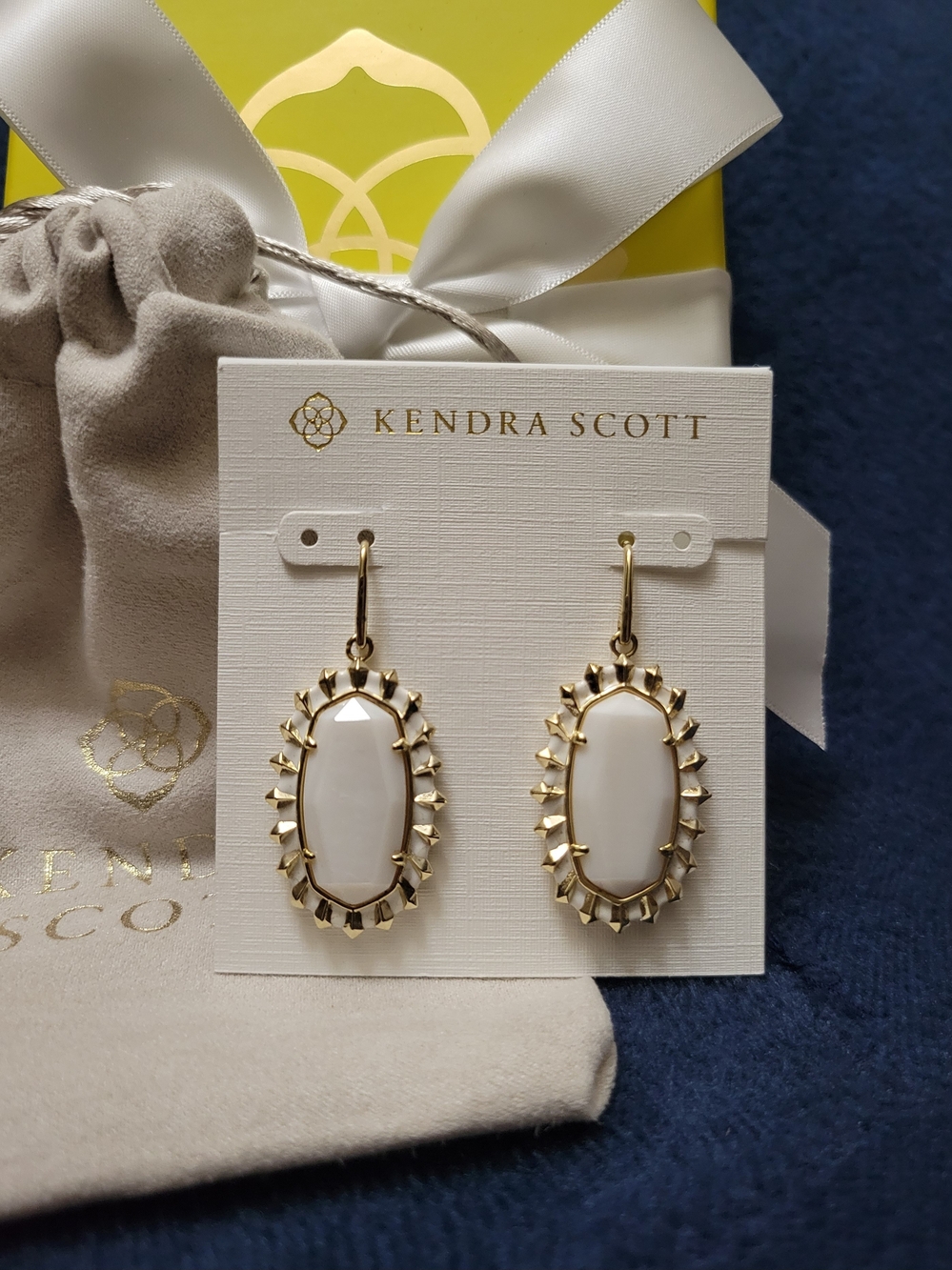 Kendra Scott Dani Burst Frame Drop Earrings